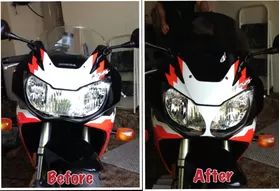 929 RR Headlight Divider Decal / Sticker