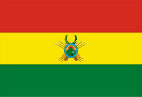 Flag of Bolvia Decal / Sticker 01