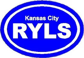 Kansas City Royals Oval Decal / Sticker