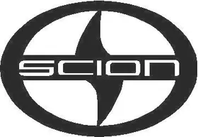 Scion Logo Decal / Sticker 01