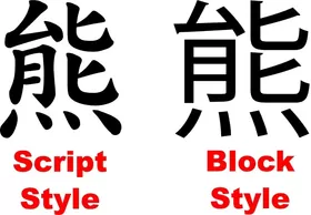 CUSTOM Kanji Decal / Sticker