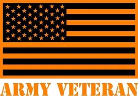 Army Veteran Decal / Sticker 01