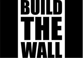 Build The Wall Decal / Sticker 02