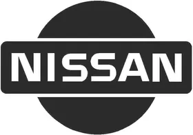 Standard Nissan Logo Decal  / Sticker