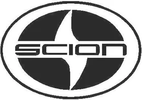 Scion logo Decal / Sticker 02