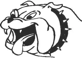 Bulldog Decal / Sticker 12
