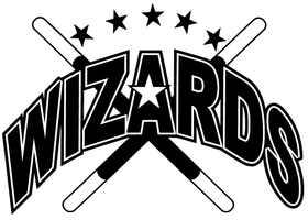 Wizards Mascot Decal / Sticker