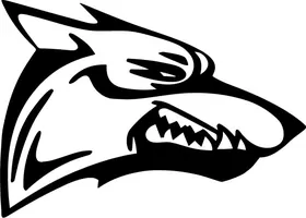 Coyote Decal / Sticker 03