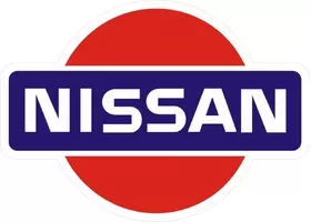 Nissan Logo Decal / Sticker 08