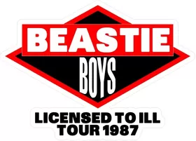 Beastie Boys License To Ill Decal / Sticker 07