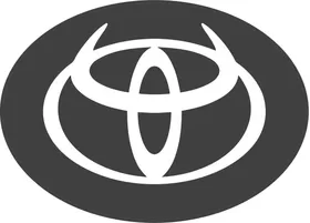 Toyota Devil Horns Decal / Sticker 04