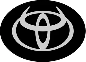 Toyota Devil Horns Decal / Sticker 05