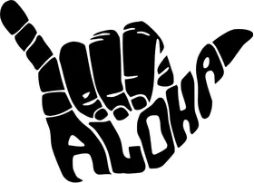 Aloha Decal / Sticker 03