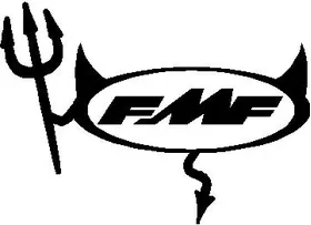 FMF Devil Decal / Sticker