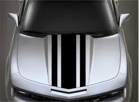 3/8/3 Inch Wide Racing Stripe Decal / Sticker