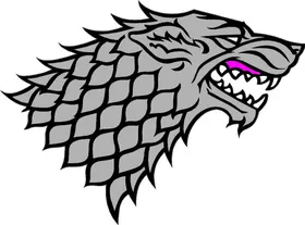 Game of Thrones House Stark Decal / Sticker 02