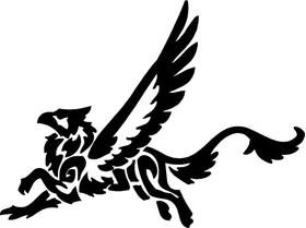 Gryphon Decal / Sticker 01