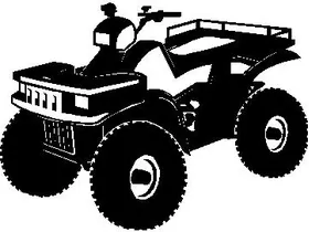 4 Wheeler Decal / Sticker Design 1