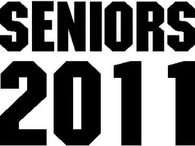 Seniors 2011 Decal / Sticker