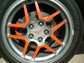 C5 Z Wheel Spoke Covers