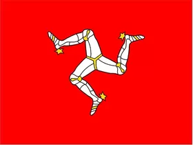 Isle of Man Flag Decal / Sticker 12