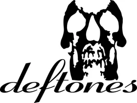 Deftones Skull Decal / Sticker 09