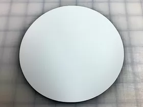 Matte White 5.5 Inch Circle Magnet Blank