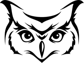 Owl Decal / Sticker 03