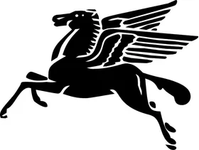 MobilGas Pegasus Decal / Sticker 15