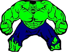 Hulk Decal / Sticker 05