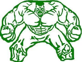 Hulk Decal / Sticker