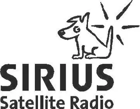 Sirius Sattelite Radio Decal / Sticker