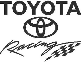 Toyota Racing Decal / Sticker 02