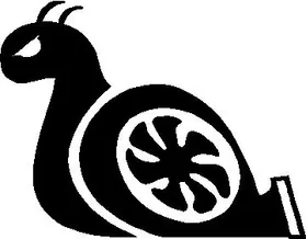 Turbo Snail Decal / Sticker 01