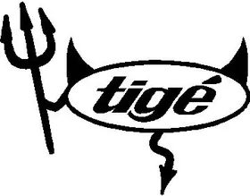 Tige Devil Decal / Sticker