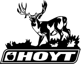 Hoyt Archery Buck Decal / Sticker 05