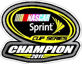 Sprint Cup Series 2011 Champion Decal / Sticker