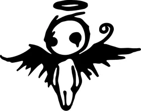 Angel Decal / Sticker 09