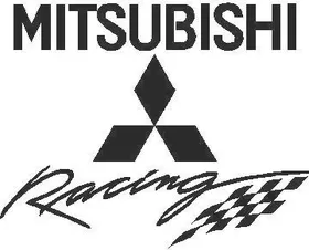 Mitsubishi Racing Decal / Sticker 02