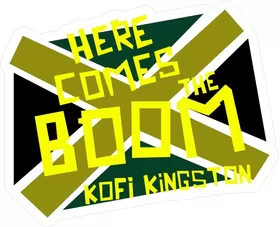 Kofi Kingston Decal / Sticker 03