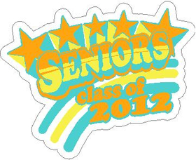 Seniors 2012 Decal / Sticker