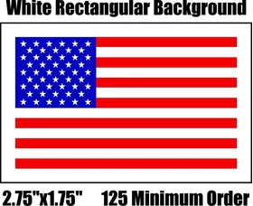 American Flag Decals / Stickers in BULK