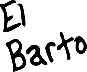 El Barto Decal / Sticker 09