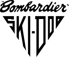 Bombardier Ski-Doo Decal / Sticker 08
