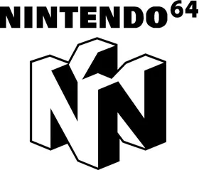 Nintendo 64 Decal / Sticker b