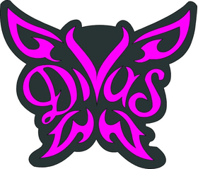 Divas Decal / Sticker 03