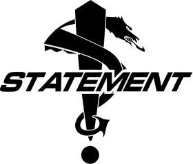 Statement Marine Decal / Sticker 05