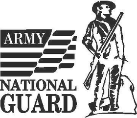 Army National Guard Decal / Sticker