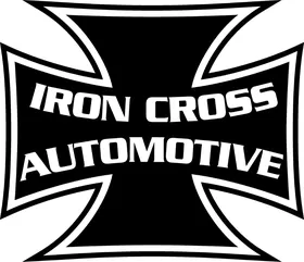 Iron Cross Automotive Decal / Sticker 02