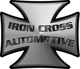 Iron Cross Automotive Decal / Sticker 06